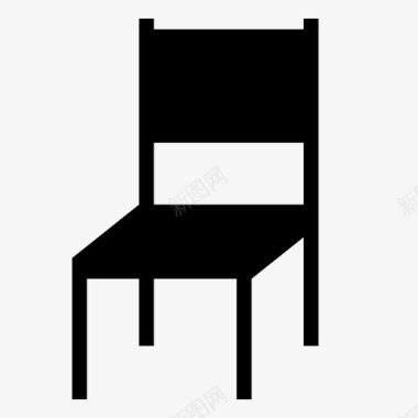 椅子躺椅家具图标图标