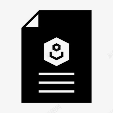 文档简历报告图标图标
