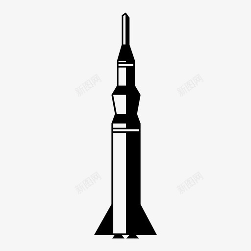 火箭星际飞船太空人图标svg_新图网 https://ixintu.com 外太空 太空人 太空旅行 星际飞船 火箭 火箭船 科幻