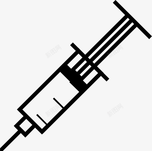 注射器胰岛素医疗图标svg_新图网 https://ixintu.com 医疗 恢复 护理 注射器 精密 胰岛素 锋利