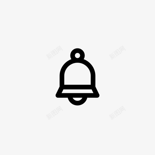铃声提醒通知图标svg_新图网 https://ixintu.com 叮当声 提醒 注意 界面和网页图标 通知 铃声