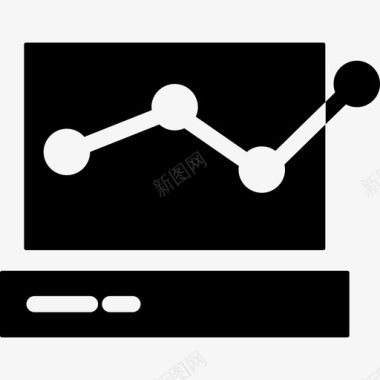 分析通信连接图标图标