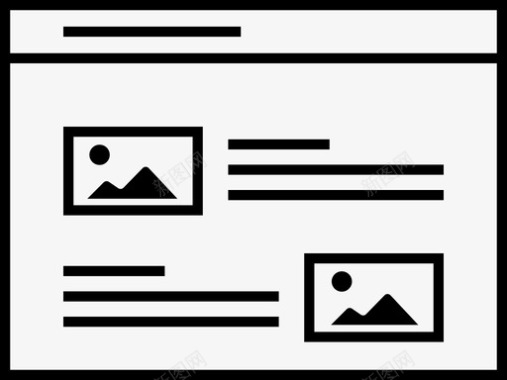 图库网页框架网页界面图标图标
