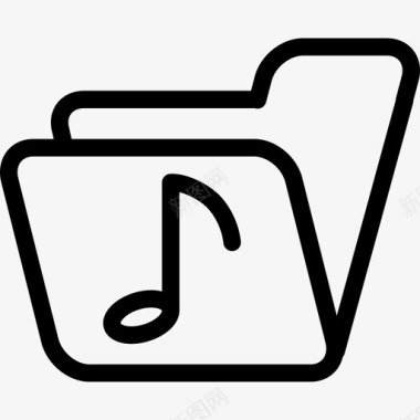 音乐文件夹视频控制歌曲图标图标