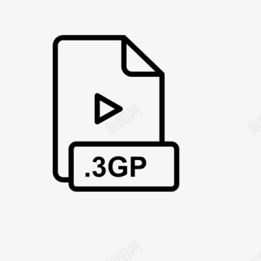 3gp文件文件类型文件图标图标