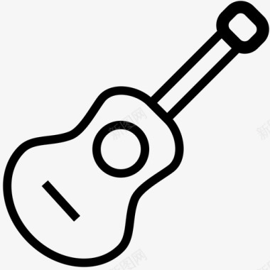 吉他乐器音乐图标图标