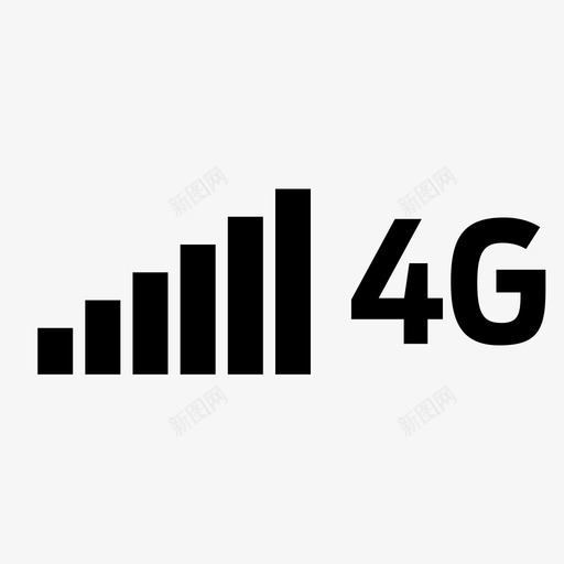 4g图标svg_新图网 https://ixintu.com 4g