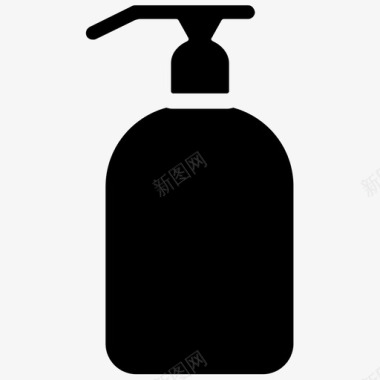 肥皂分配器消毒剂卫生用品图标图标