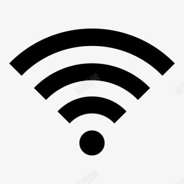 wifi信号无线wifi强度图标图标