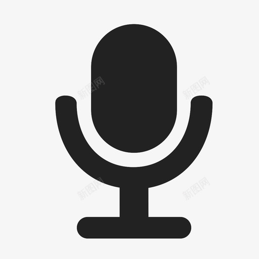 麦克风记者唱歌图标svg_新图网 https://ixintu.com 传输 唱歌 声音 广播 录音室 歌手 演讲 记者 说话 麦克风