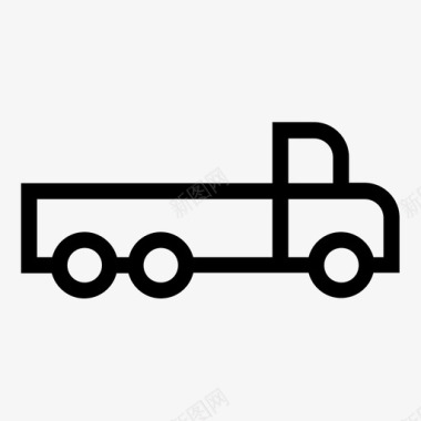 卡车汽车搬运工图标图标
