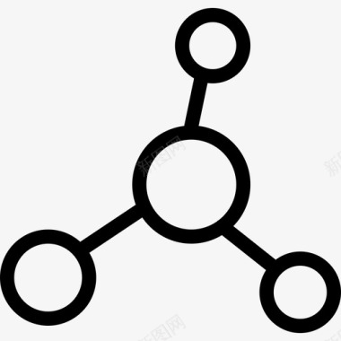 分子化学化合物图标图标