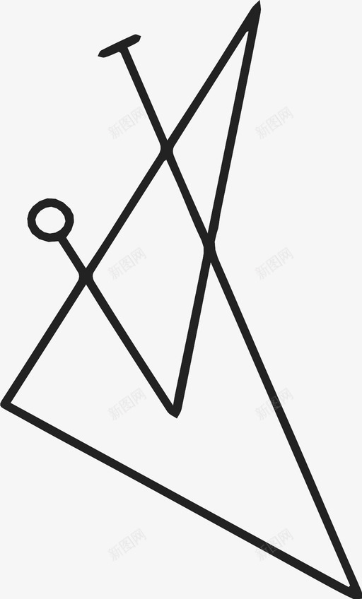 符号抽象几何图标svg_新图网 https://ixintu.com 几何 抽象 数学 机器 现代 符号
