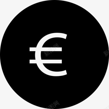 欧元经济金融图标图标