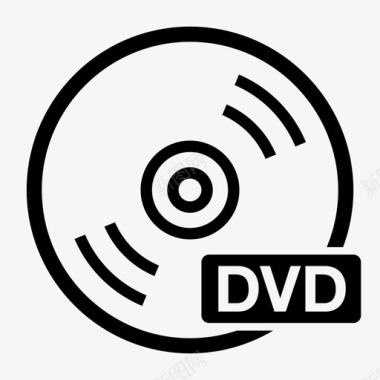 dvd视频存储图标图标