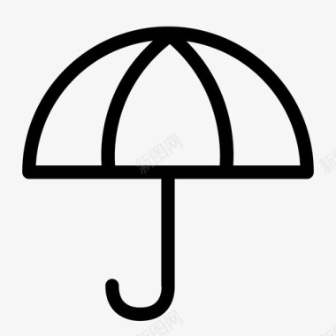 伞干警卫图标图标
