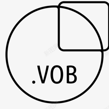 vob文件dvd视频类型图标图标