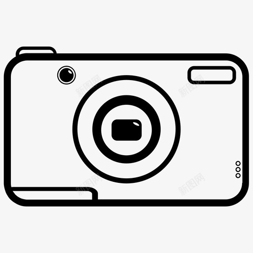数码相机数码摄影图像图标svg_新图网 https://ixintu.com 图像 图片 定点拍摄 数码摄影 数码相机 自动相机