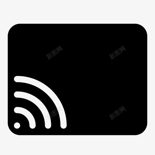 nfcwifi网络图标svg_新图网 https://ixintu.com chromecast nfc wifi 发送 网络 网络生活黑暗 蓝牙 近场通信 连接 镜像