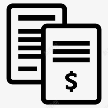 发票比特币合同比特币文件图标图标