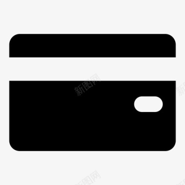信用卡刷卡购物图标图标