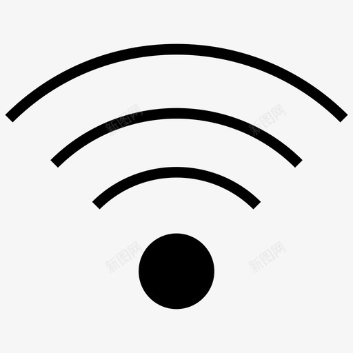 wifiinternet信号internet信号图标svg_新图网 https://ixintu.com internet wifi wifi信号 信号internet信号 无线 无线互联网