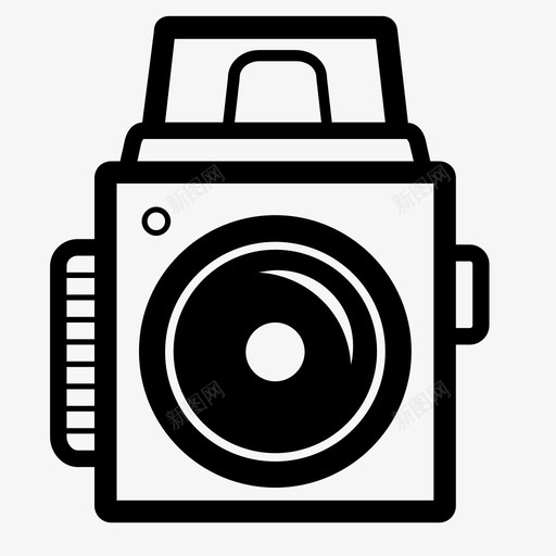 照相机快照图标svg_新图网 https://ixintu.com 图片 媒体格式 快照 摄影和照相机 摄影师 摄影设备 照相机