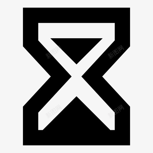 沙漏加载分钟图标svg_新图网 https://ixintu.com 分钟 加载 大图标 慢 时刻 时间 沙漏 秒 简单 计时器