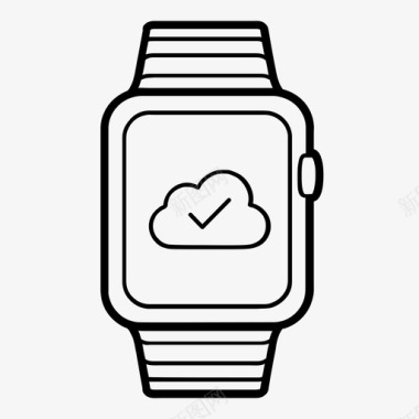 智能手表可穿戴设备ready图标图标