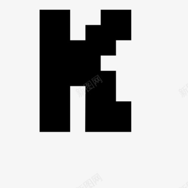 k 像素字母表6 x高图标图标
