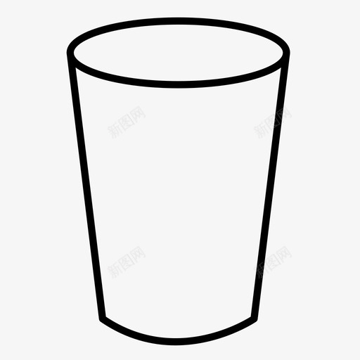 杯子水塑料图标svg_新图网 https://ixintu.com 半满半空 塑料 我画的东西 杯子 果汁 水 水杯 牛奶 罐子