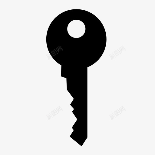 钥匙进入打开图标svg_新图网 https://ixintu.com 安全 打开 电子商务图标 解锁 进入 钥匙