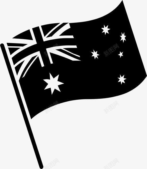 澳大利亚国旗代表大洋洲图标svg_新图网 https://ixintu.com 代表 国家国旗 国家符号 国籍 地点 大洋洲 太平洋国旗 标签 澳大利亚国旗