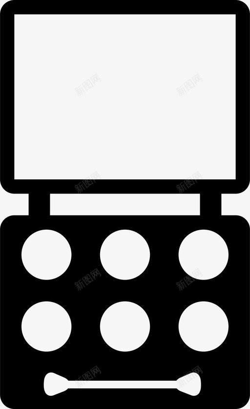 化妆品美容女性图标svg_新图网 https://ixintu.com 化妆包 化妆品 女性 沙龙 眼影 美容 美容包
