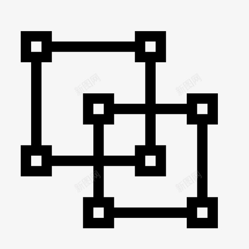 解组复制分离图标svg_新图网 https://ixintu.com 分离 复制 新建 材质设计图标灯光 解组 镜像