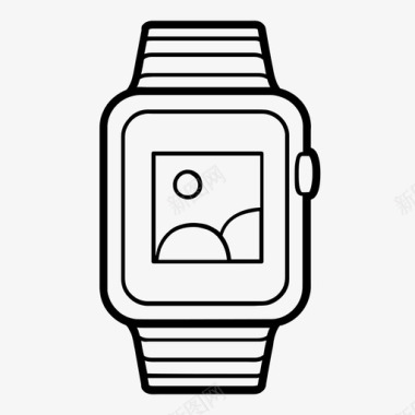 智能手表腕表可穿戴设备图标图标