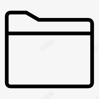 文件夹箱子电脑图标图标