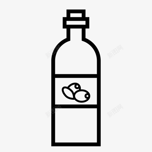 油烹饪食用油图标svg_新图网 https://ixintu.com 厨房 橄榄 橄榄油 油 烹饪 玻璃 食品 食用油
