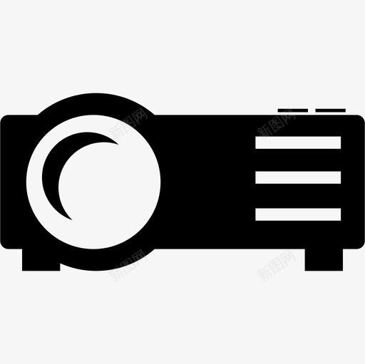 投影仪多媒体计算机和媒体2图标svg_新图网 https://ixintu.com 多媒体 投影仪 计算机和媒体2