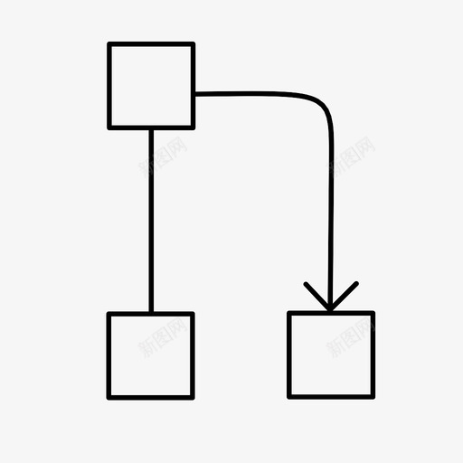 流程图信息图报表图标svg_新图网 https://ixintu.com 信息图 报表 正方形 流程图 统计 趋势