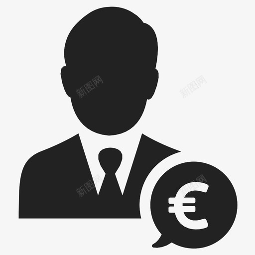 资金财务顾问财务图标svg_新图网 https://ixintu.com 商人 收益 欧元 美元 财务 财务顾问 资本 资金