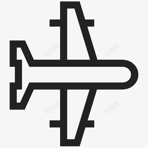 飞机目的地飞行图标svg_新图网 https://ixintu.com 天空 旅行 目的地 飞机 飞行