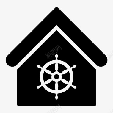 驾驶室船舶航行图标图标