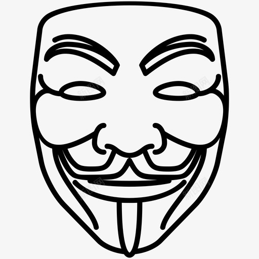 盖伊福克斯面具v代表仇杀抢劫图标svg_新图网 https://ixintu.com v代表仇杀 伪装 恐怖 打劫 抢劫 极客 电影 盖伊福克斯 盖伊福克斯面具 胡子 身份
