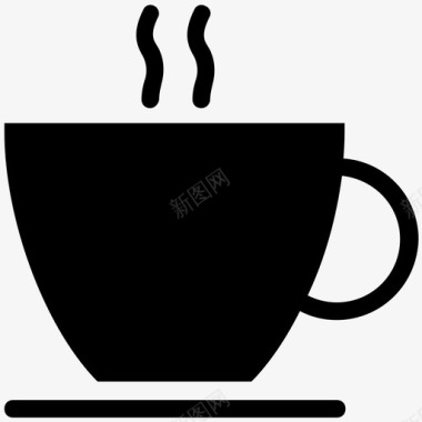 采购产品茶茶杯蒸汽图标图标