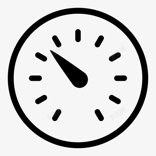 仪表板检查时钟图标svg_新图网 https://ixintu.com 仪表 仪表板 快速 时钟 检查 测量 速度 速度计