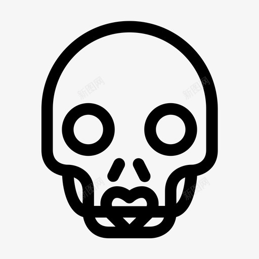 亲吻面部面部表情图标svg_新图网 https://ixintu.com 亡灵 亲吻 情绪 死亡情绪 爱情 面部 面部表情 骨骼