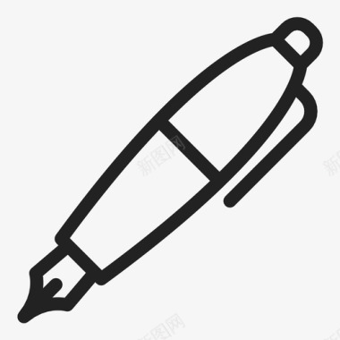 采购产品钢笔钢笔墨水笔图标图标