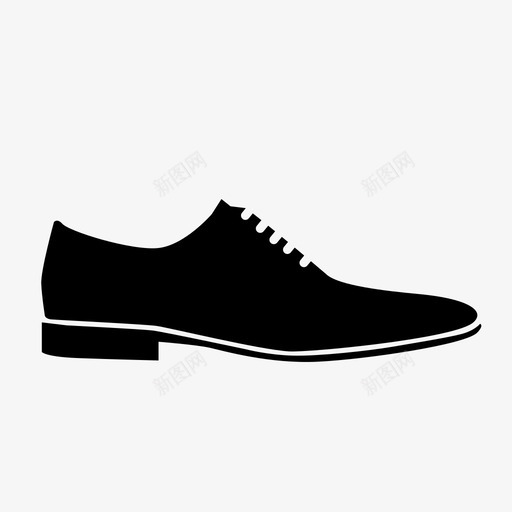 鞋优雅脚图标svg_新图网 https://ixintu.com 优雅 正式 男人 脚 表演 鞋 鞋子