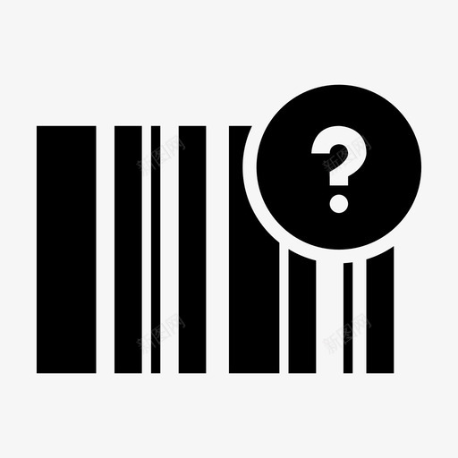未知条码价格标签二维码图标svg_新图网 https://ixintu.com 不正确 二维码 价格标签 商店 扫描 扫描仪 搜索 未知条码 条形码 购物